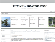 Tablet Screenshot of neworator.com